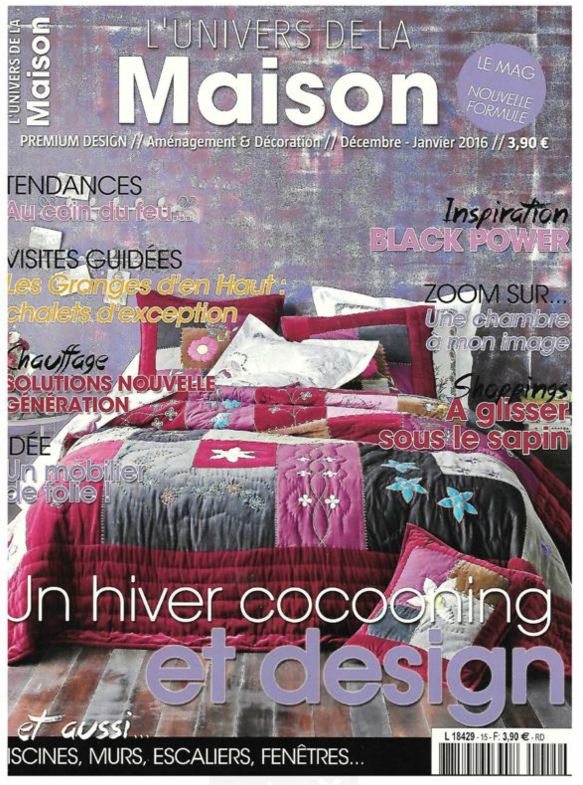 L'Univers De La Maison  Januar 2016