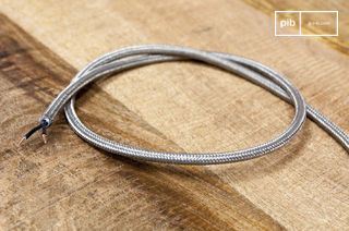 1m metallisches geflochtenes Kabel