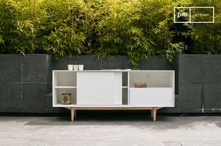 Buffet aus Holz Fjord