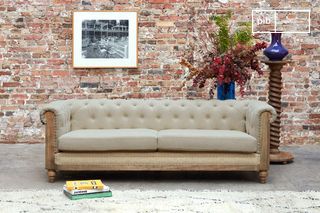 Chesterfield Sofa Montaigu Almond