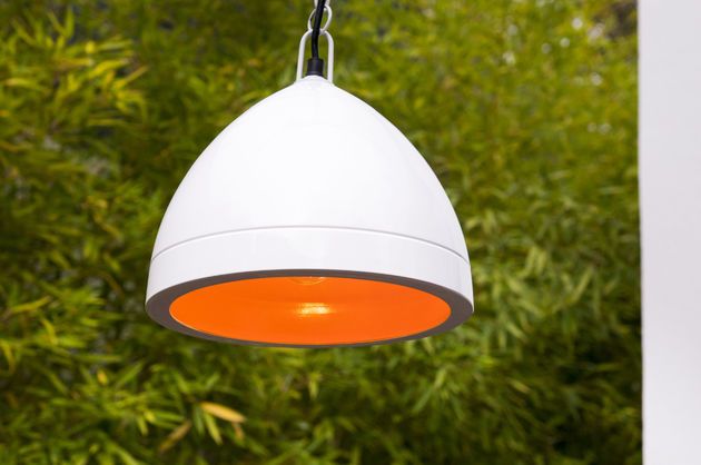 Deckenlampe Këpsta in Weiß