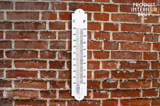 Großes Wandthermometer