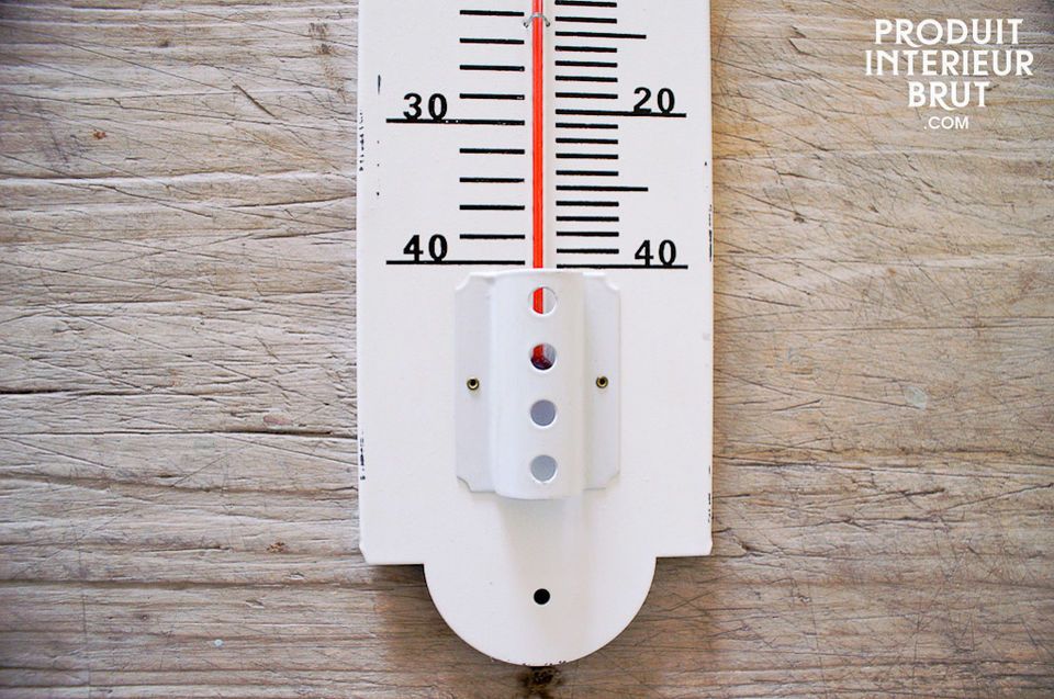 60 cm großes Quecksilberthermometer im Retro-Look