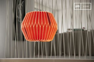 Hippy Lampe Rot