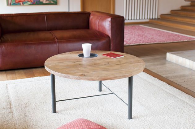 Holzcouchtisch Bascole