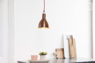 Kupfer Designerlampe Bidart