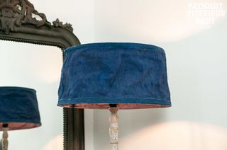 Lampenschirm Victoria Blau 45 cm