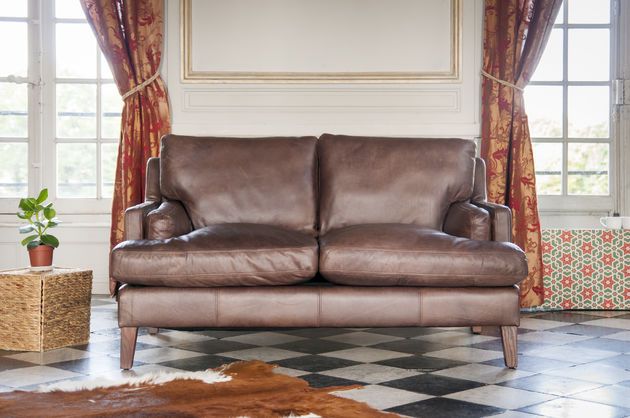 Ledersofa Sanary