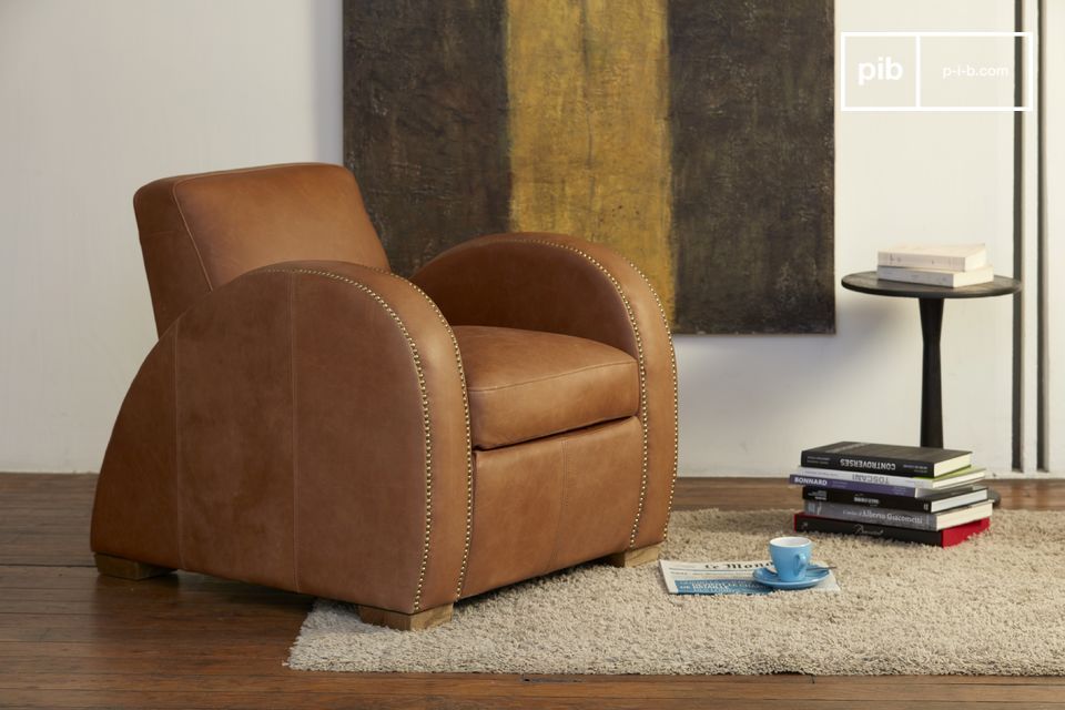 Ein Sessel mit einem absolut untypischen Design, sowohl ein Sitz als auch ein dekoratives Element.