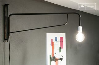 Schwenkbare Lampe Atelier