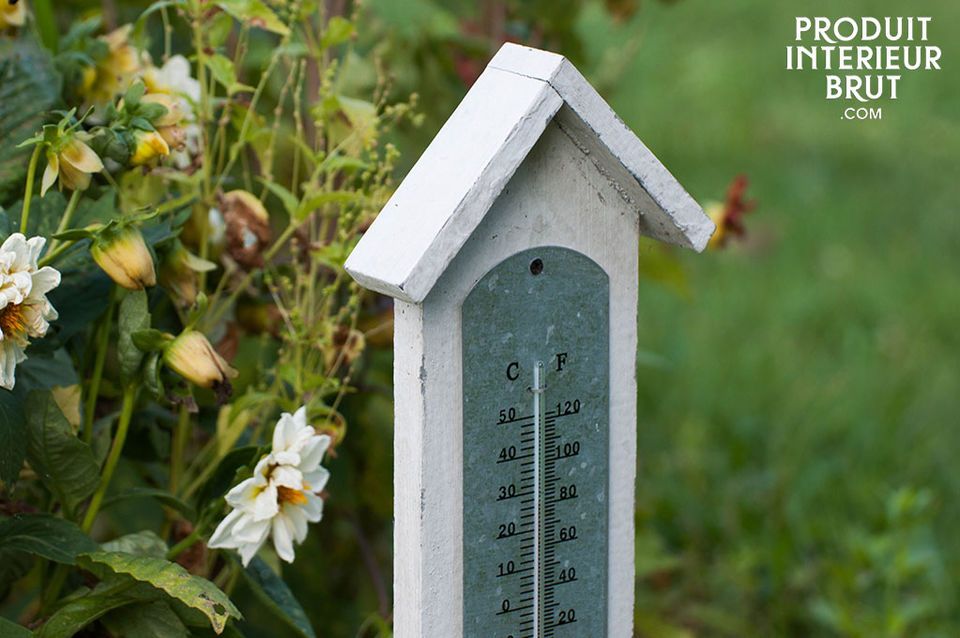 Ein charmantes Außenthermometer 