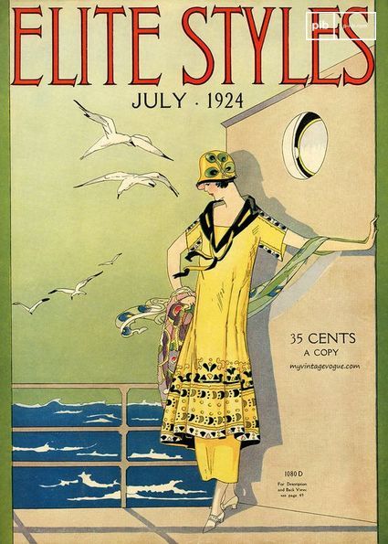Titelseite einer Zeitschrift in den 20er Jahren